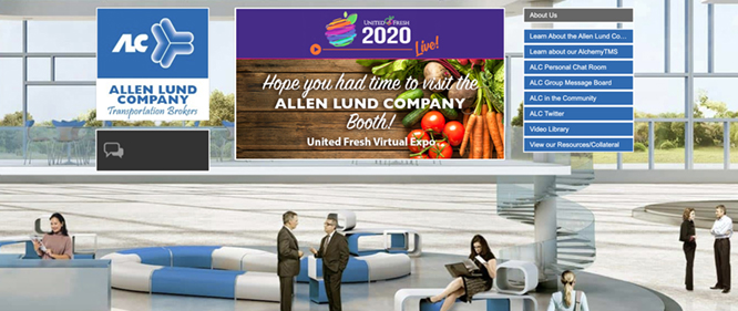 Allen Lund Company participated in this years United Fresh Virtual Expo