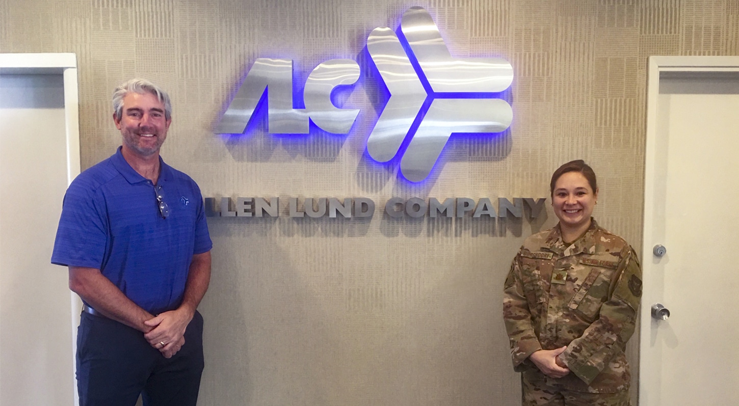 Allen Lund Company Provides Scholarship for USAF Major to Attend Pasadena Leadership Program