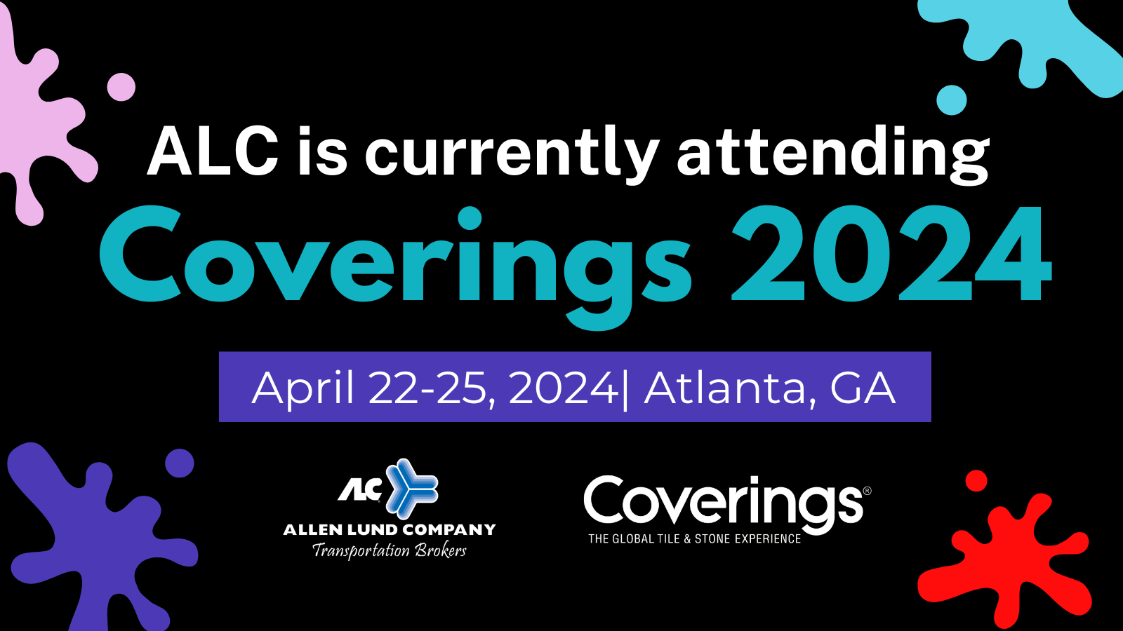 ALC is currently attending Coverings 2024