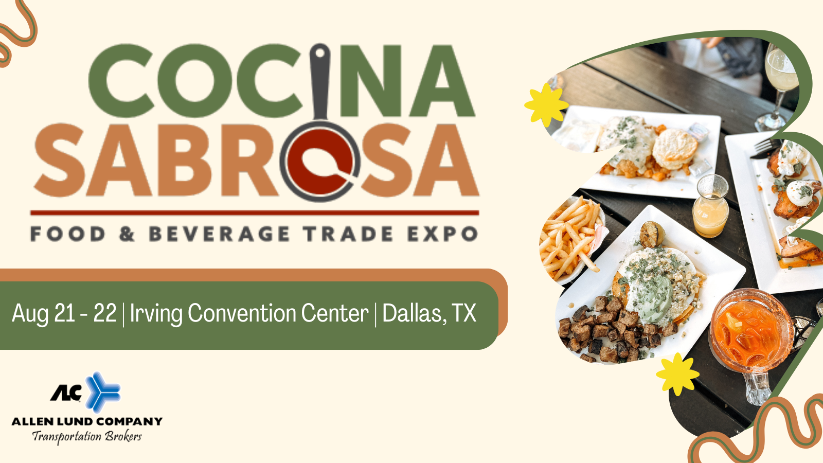 ALC will see you at the Cocina Sabrosa Food & Beverage Trade Expo 2024