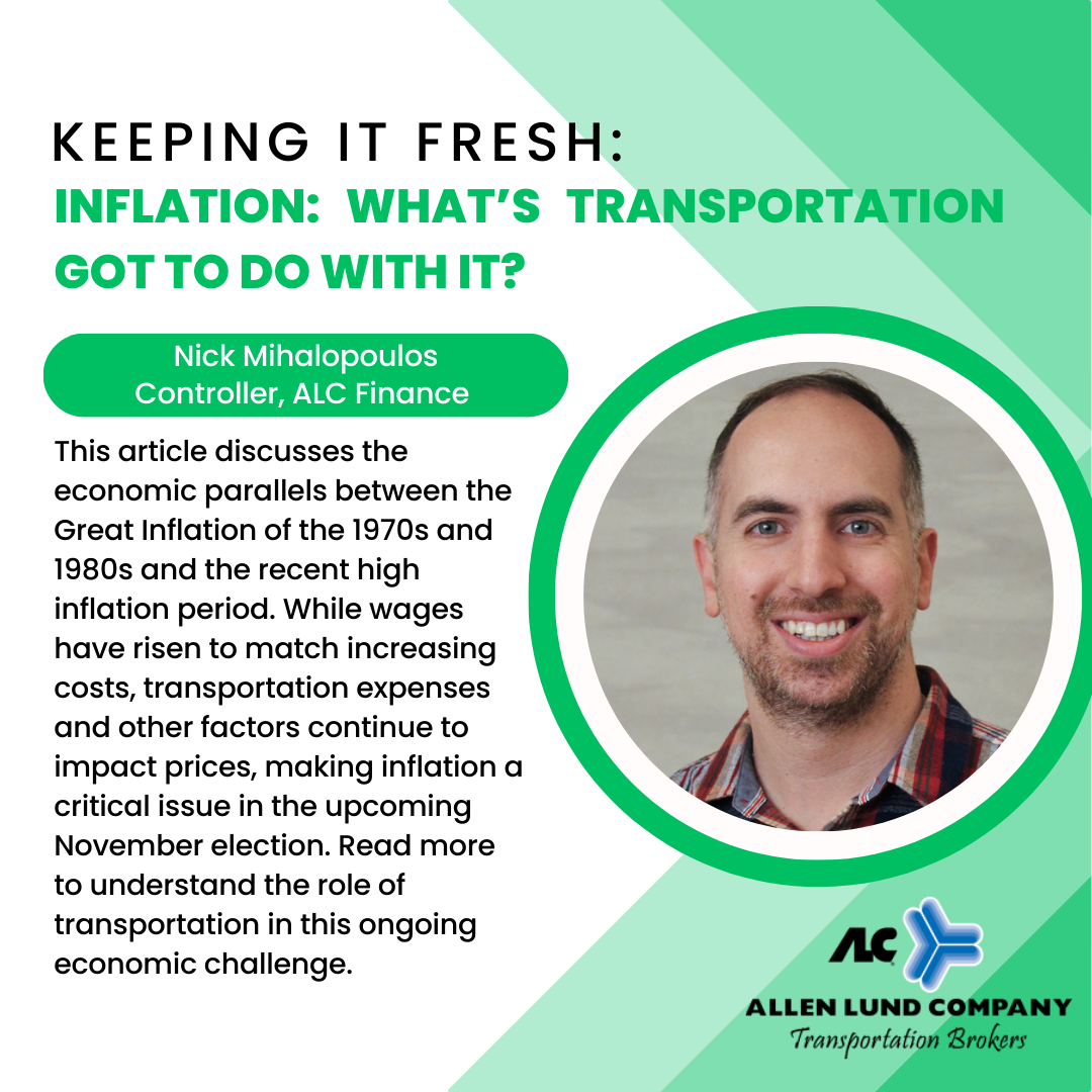 Inflation: What’s Transportation Got To Do With It?