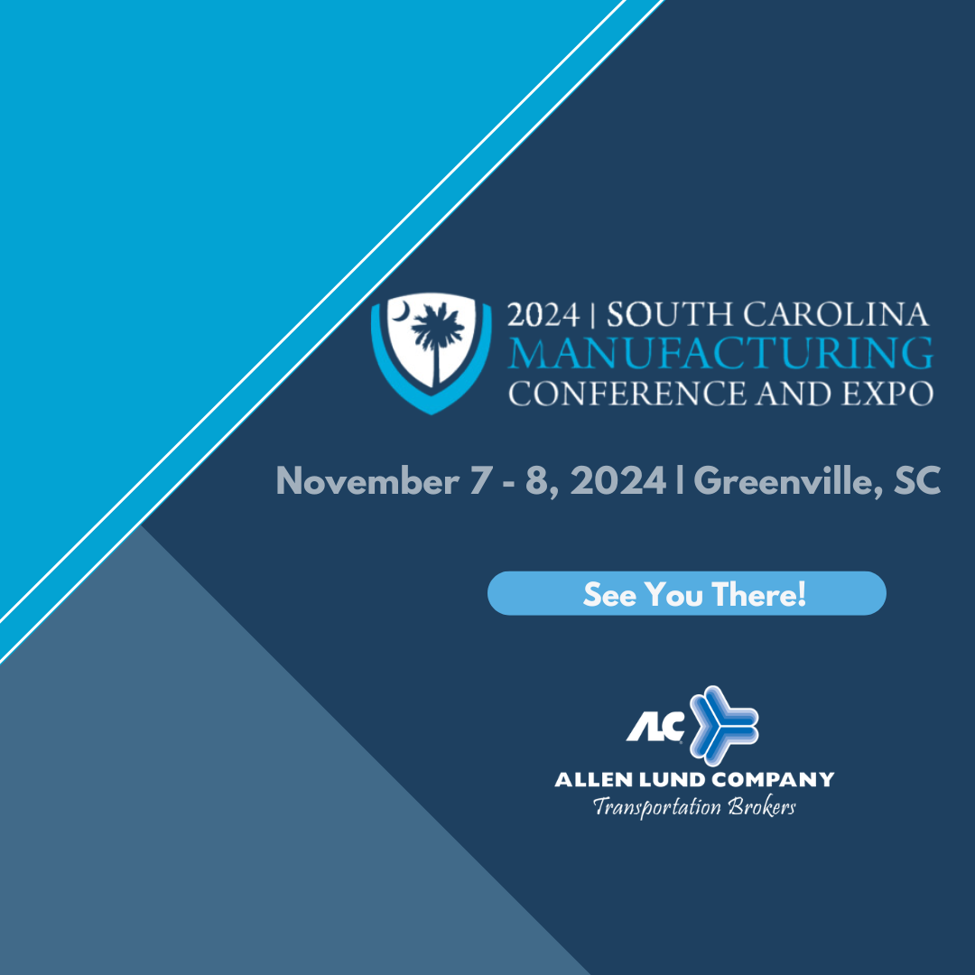ALC will see you at the South Carolina Manufacturing Conference and Expo 2024