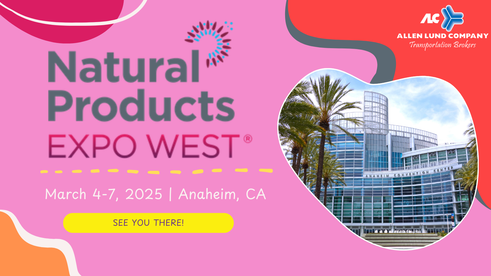 ALC is going to be at Natural Products Expo West