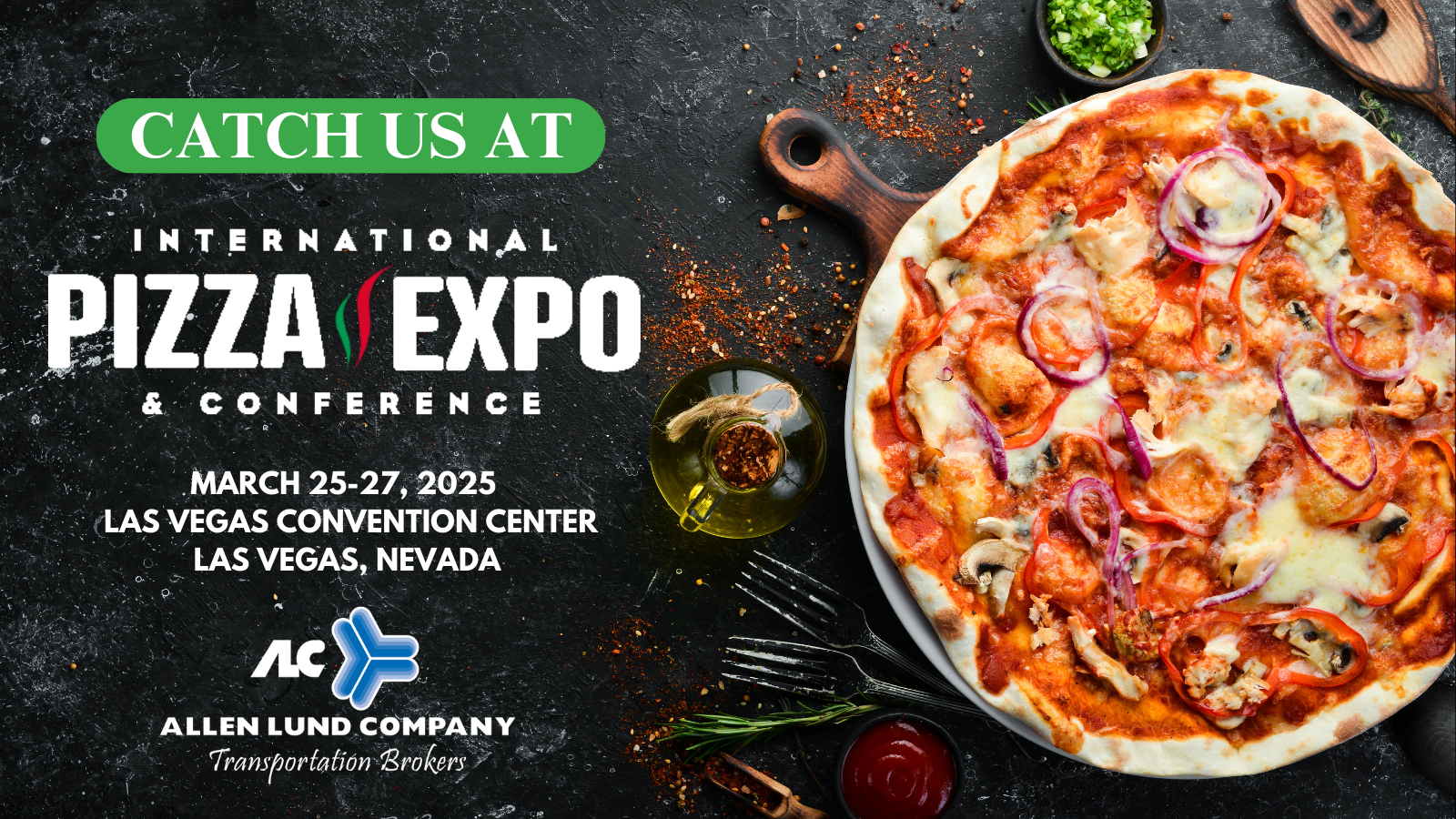Catch us at the International Pizza Expo & Conference