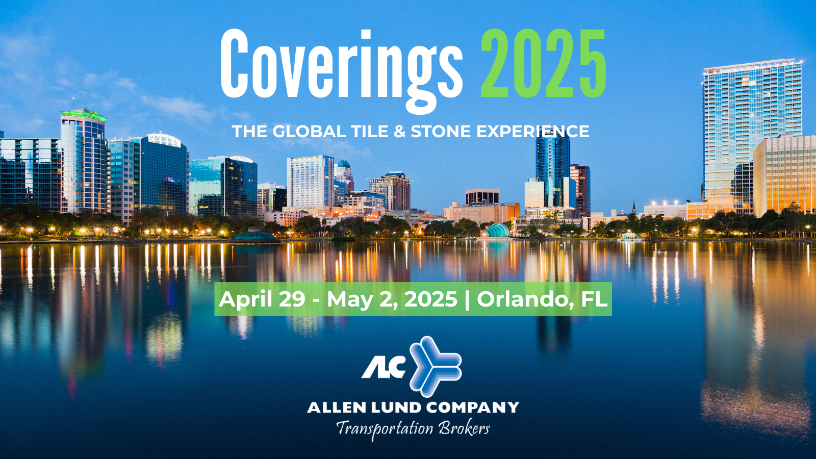 Meet us at Coverings 2025