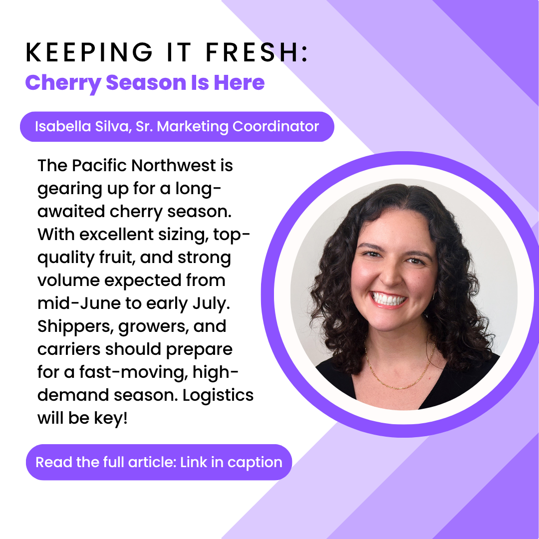 Cherry Season Is Here