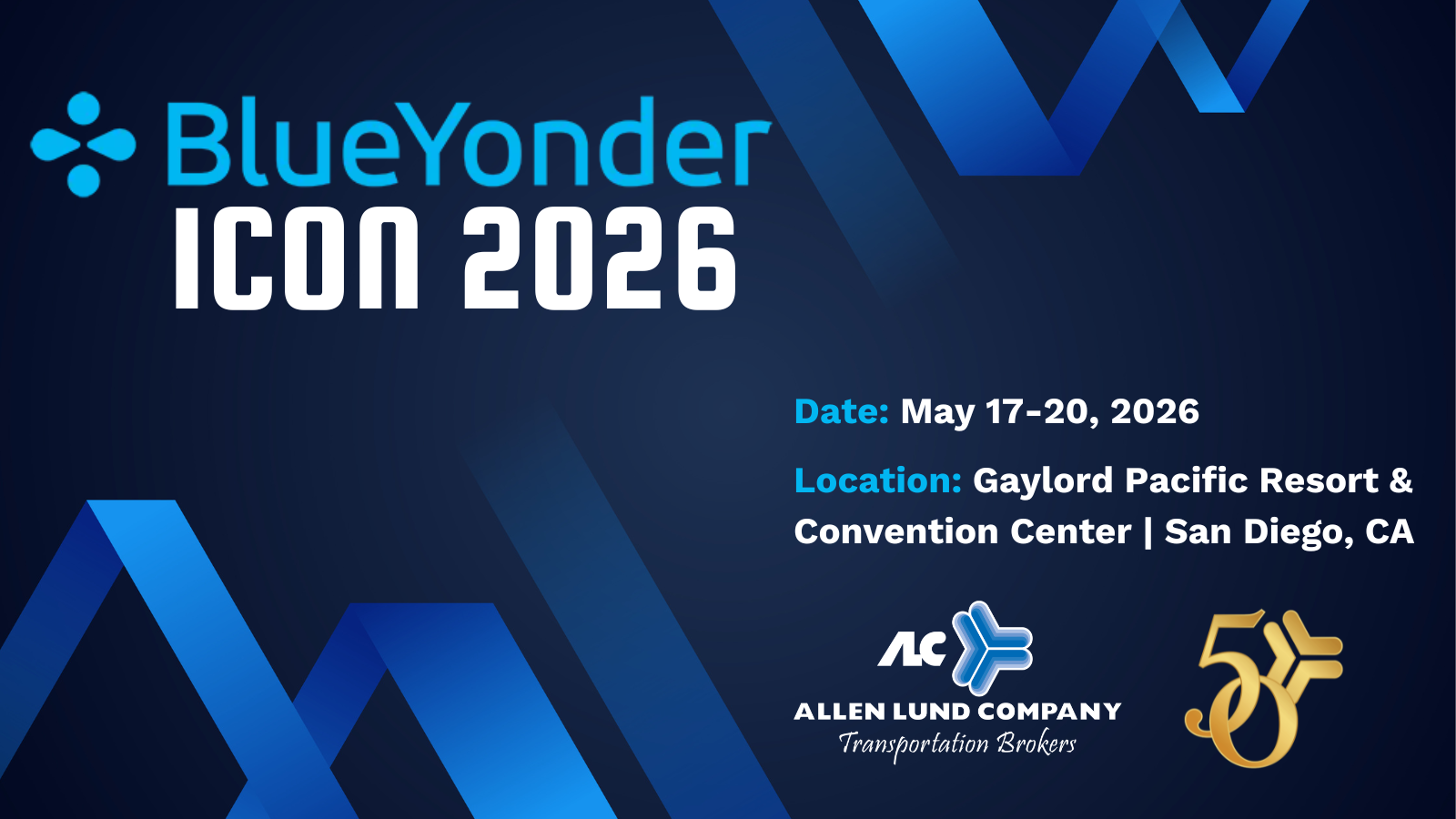 ALC will be at Blue Yonder ICON 2026